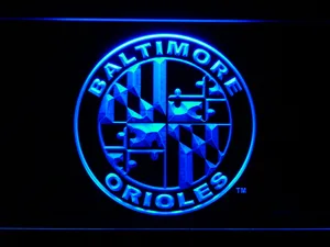 Baltimore Orioles 6 LED Neon Sign