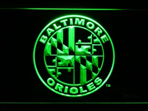 Baltimore Orioles 6 LED Neon Sign