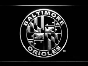 Baltimore Orioles 6 LED Neon Sign