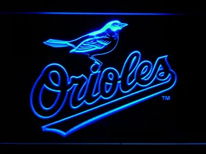 Baltimore Orioles 8 LED Neon Sign