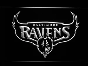 Baltimore Ravens 1996-1998 LED Neon Sign - Legacy Edition
