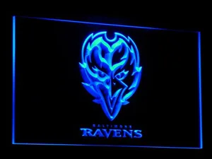 Baltimore Ravens Raven LED Neon Sign