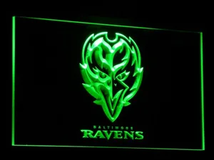 Baltimore Ravens Raven LED Neon Sign