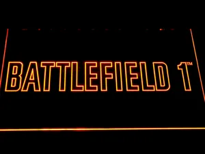 Battlefield 1 LED Neon Sign