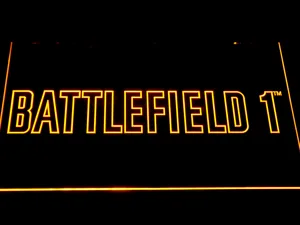 Battlefield 1 LED Neon Sign