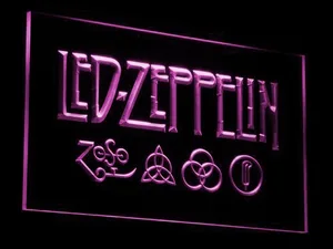 Best Band Ever Led Zeppelin LED Neon Sign