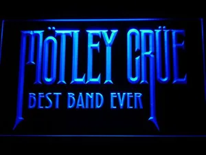 Best Band Ever Motley Crue LED Neon Sign
