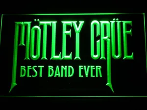 Best Band Ever Motley Crue LED Neon Sign