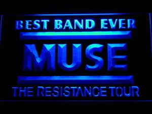 Best Band Ever MUSE LED Neon Sign