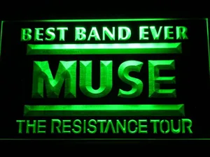 Best Band Ever MUSE LED Neon Sign