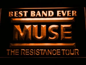 Best Band Ever MUSE LED Neon Sign