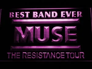 Best Band Ever MUSE LED Neon Sign