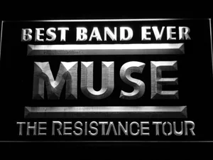 Best Band Ever MUSE LED Neon Sign