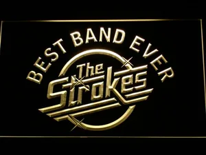 Best Band Ever The Strokes LED Neon Sign