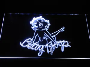 Betty Boop Back LED Neon Sign