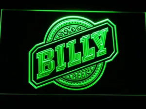 Billy Beer LED Neon Sign