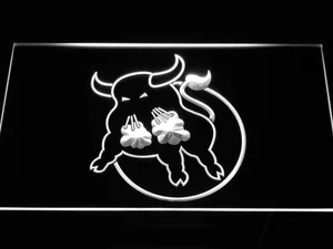 Birmingham Bulls Logo LED Neon Sign - Legacy Edition