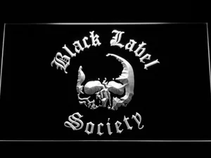 Black Label Society LED Neon Sign