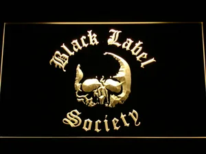 Black Label Society LED Neon Sign