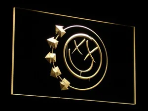 Blink 182 Smiley LED Neon Sign