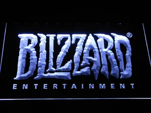 Blizzard Entertainment LED Neon Sign