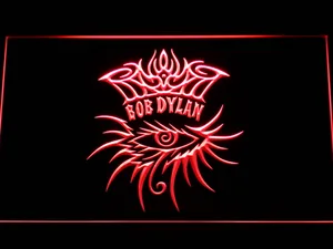 Bob Dylan Eye LED Neon Sign