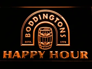 Boddingtons Happy Hour LED Neon Sign