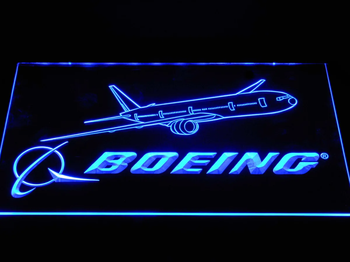 Boeing LED Neon Sign