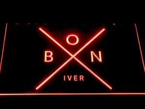 Bon Iver LED Neon Sign