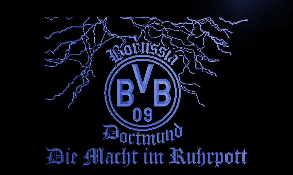 Borussia Dortmund Lightning BVB LED Neon Sign