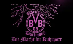 Borussia Dortmund Lightning BVB LED Neon Sign