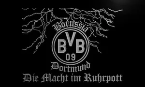 Borussia Dortmund Lightning BVB LED Neon Sign