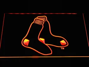 Boston Red Sox 4 LED Neon Sign