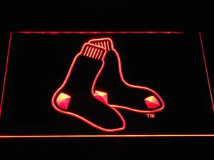 Boston Red Sox 4 LED Neon Sign