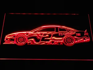 Brad Keselowski Race Car LED Neon Sign