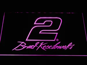 Brad Keselowski Signature 2 LED Neon Sign