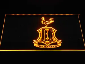 Bradford City AFC Crest 2 LED Neon Sign