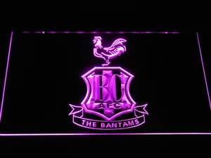 Bradford City AFC Crest LED Neon Sign