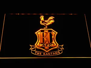 Bradford City AFC Crest LED Neon Sign
