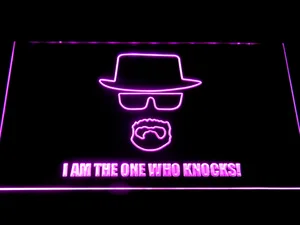 Breaking Bad Bryan Cranston Knocks LED Neon Sign