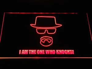 Breaking Bad Bryan Cranston Knocks LED Neon Sign