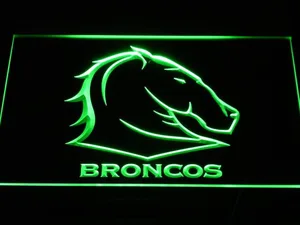 Brisbane Broncos LED Neon Sign