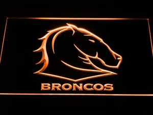 Brisbane Broncos LED Neon Sign