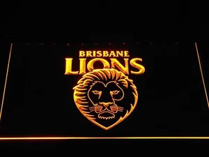 Brisbane Lions LED Neon Sign