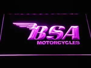 BSA Motorcycles LED Neon Sign