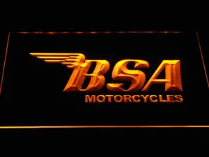 BSA Motorcycles LED Neon Sign