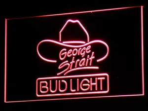 Bud Light George Strait LED Neon Sign