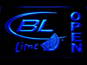 Bud Light Lime Open LED Neon Sign