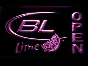 Bud Light Lime Open LED Neon Sign