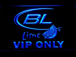 Bud Light Lime VIP Only LED Neon Sign